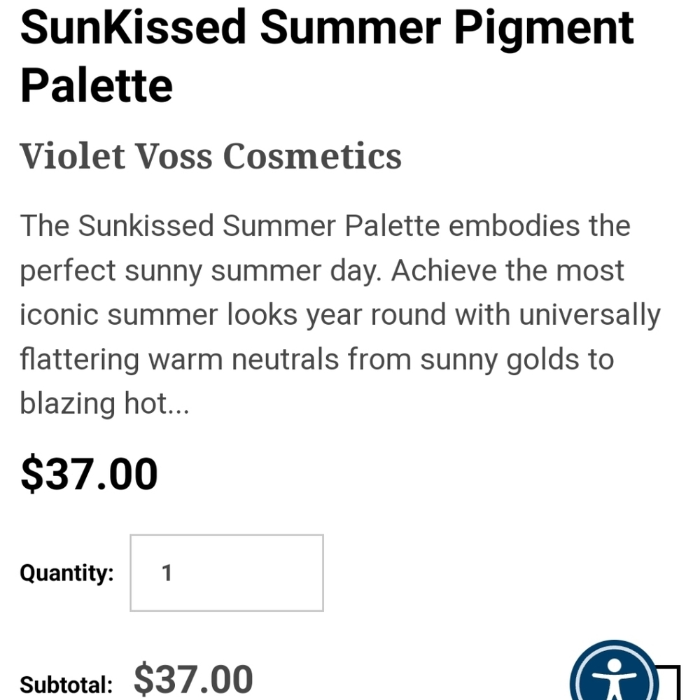 Eye shadow pallette - Picture 3 of 3